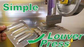 SIMPLE Homemade Louver Press