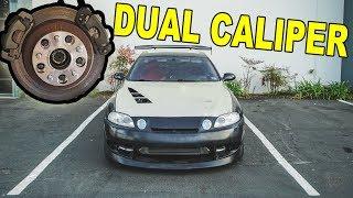 DUAL REAR CALIPER INSTALL - Project 1JZ Lexus