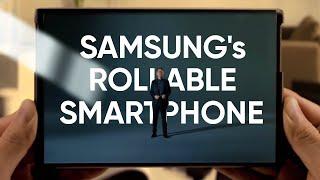 Is Samsung’s Rollable Phone Set to Outdo Huawei’s Mate XT?