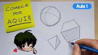 Como Desenhar COMEÇANDO do ZERO - Aula 1