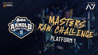 2025 USA Powerlifting Arnold Sports Festival  |  Masters Raw Challenge Platform 1