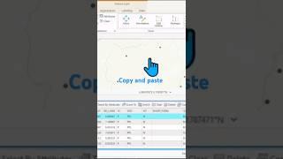 Copy and paste feature #arcgis #viral
