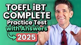 Complete TOEFL iBT Practice Test with Answers (2025)