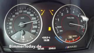 BMW M140i: Tacho-Video bis 250 km/h