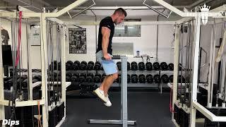 Dips - Anleitung durch Personal Trainer #dips