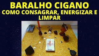 BARALHO CIGANO COMO CONSAGRAR O BARALHO ENERGIZAR E LIMPAR