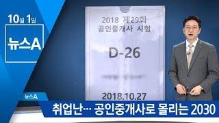 청년 취업난에…공인중개사 시험에 몰리는 2030 | 뉴스A