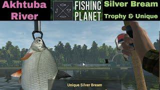 Fishing Planet, Akhtuba River, Silver Bream, Trophy & unique