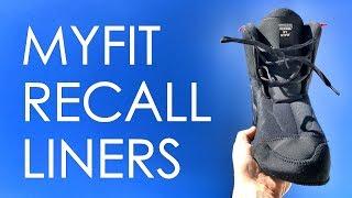 INLINE SKATING PRODUCT REVIEW - MYFIT RECALL LINERS