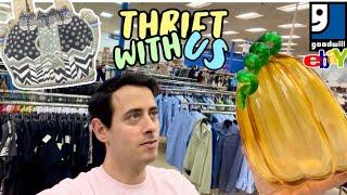 GOODWILL Thrifting ~ HOW I make FULL TIME LIVING ! Sourcing Thrifting to RESELL ON eBay PROFIT