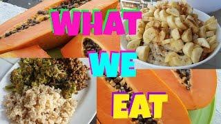 WHAT WE EAT + Calories | HCLF Vegan whole-foods