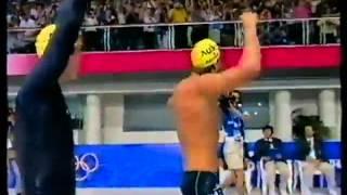 2000 | Grant Hackett | Olympic Gold | 14 48 33 | 1500m Freestyle | Kieren Perkins Silver | 3 of 3