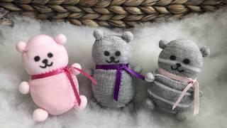 No Sew Sock Bear - Project of the Month - February