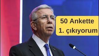 Mansur Yavaş: "50 Ankette 1. çıkıyorum"