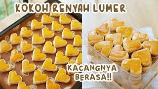 RESEP KUE KACANG RENYAH LUMER KOKOH TIDAK MUDAH HANCUR!! KACANGNYA BERASA BANGET!!