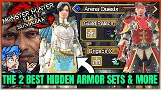 How to Unlock 2 Secret AMAZING Armor Sets - Master Rank Arena Guide - Monster Hunter Rise Sunbreak!