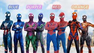 PRO Many Spider-Man and COLORFUL DAY Story !!! ( by TeamSpider VS )