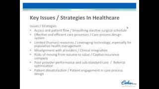 Strategic Planning for Hospitals and Healthcare Systems