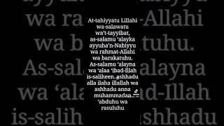 LEARN ATTAHIYAT FULL DUA (ATTAHIYAT LILLAHI WA SALAWATU)