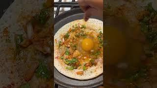 Street style egg dosa recipe #shorts #muttaidosai #eggdosa #shortaday #viral