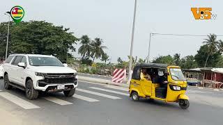 Togbe Kedinakpo welcomes Arnold and the crew to Togo and takes them on a tour of his Mansion