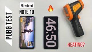 Redmi Note 10 Pubg Test, Heating and Battery Test | Shocking Results 