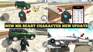 New Mr Beast Character in Indian Bike Driving 3D New Update | New Car in Plugin | Harsh in Game