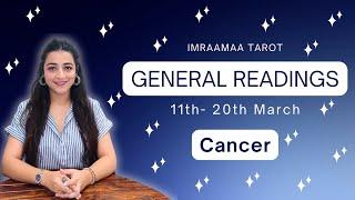 CANCER | CAREER, MONEY & MARRIAGE ‍‍| 11th- 20th MARCH #horoscope #tarot #march #2025