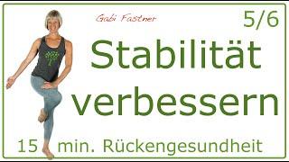 5/615 min. Stabilität verbessern | Rückengesundheit ohne Geräte, im Stehen