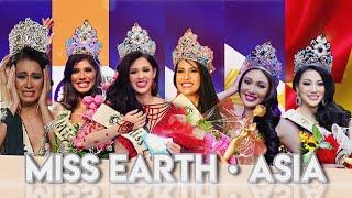 MISS EARTH WINNERS FROM ASIA