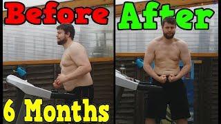 Running Everyday For 6 Months (Weight Loss Time Lapse)