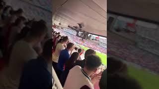 MORGZ CAUGHT GETTING ARRESTED AT ENGLAND SEMI-FINAL MATCH
