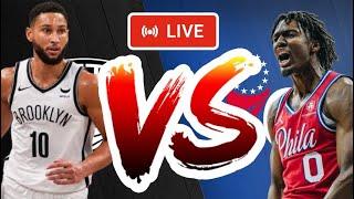 NBA LIVE! SIxers VS Nets 2024 -25 NBA SEASON Nov 23, 2024 NBA2K25 PS5