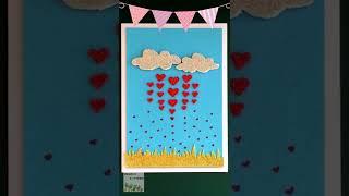 DIY Valentine's Day Card Making Ideas | Valentine's Day Gift Ideas #Shorts