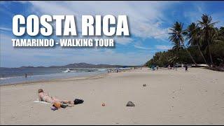 Tamarindo Walking Tour // 4K Treadmill Scenery // Virtual Walk // Costa Rica