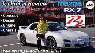 Lady driven | The rarest Mazda FD3S RX7 Type RZ Review | Emu’s beloved machine | JDM Masters