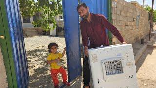 "Operator's gift to Khalil: Children get air conditioners in their mother's absence "