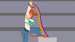 Nami was captured by the octopus - Genzox style animation