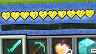 Minecraft But There Are Lucky Hearts...