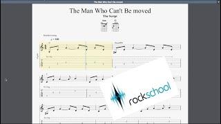 The Man Who Can't Be Moved Rockschool Grade 1 Guitar Play Along