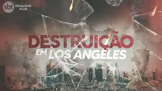 Chamada do filme "Destruição em Los Angeles" no Cine Espetacular (sbt)-23/08/2022