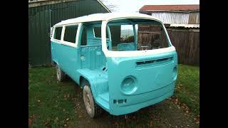 Complete Restoration VW Bay Window Camper Van, The second vehicle of my career.