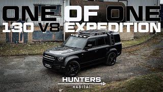 A ONE OF A KIND EXPEDITION DEFENDER 130 V8 | HUNTERS HABITAT