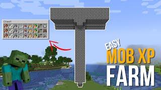 Minecraft - EASY MOB XP FARM TUTORIAL | 1.20 (Without Mob Spawner)