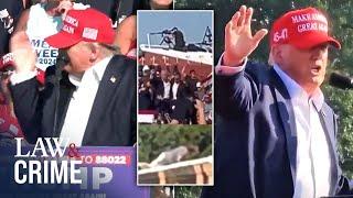 Every Video of Donald Trump's Assassination Attempt and Aftermath