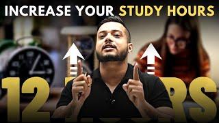 How to Increase STUDY HOURS *smoothly*  - Physics Wallah