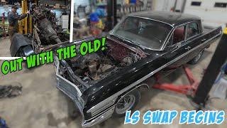 Goodbye 350, Hello LS ! Esther’s Buick Le Sabre Makeover Begins!