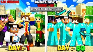 100 Days In DESERT Only World In Hardcore Minecraft | 1.21