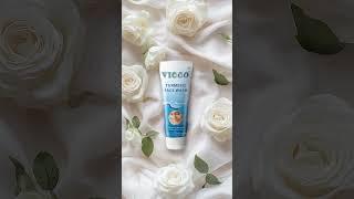 Bottling up the calming duo of turmeric and tenderness in Vicco Turmeric Face Wash.