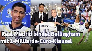 Real Madrid bindet Bellingham mit 1-Milliarde-Euro-Klausel